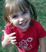 girl is short sleeve t shirt